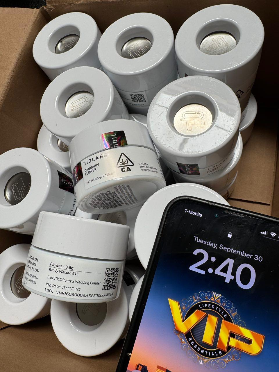 710 Labs cannabis flower 3.5g