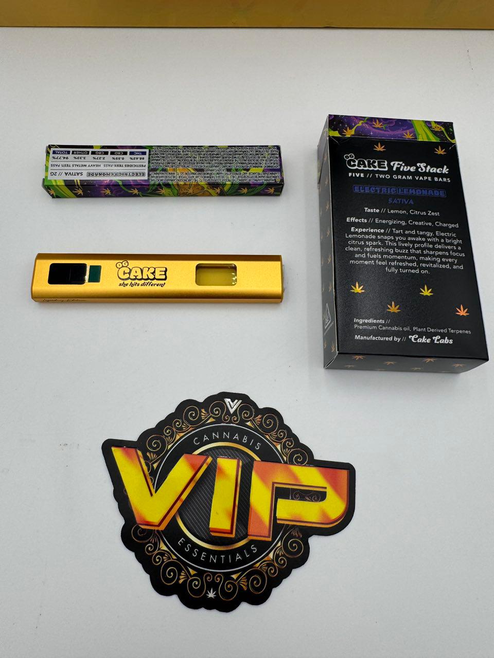 OG Cake 2G Gold Disposable